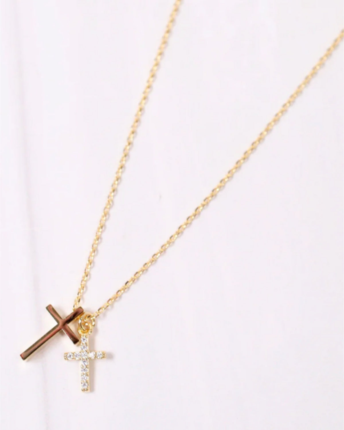 Francia Cross Necklace