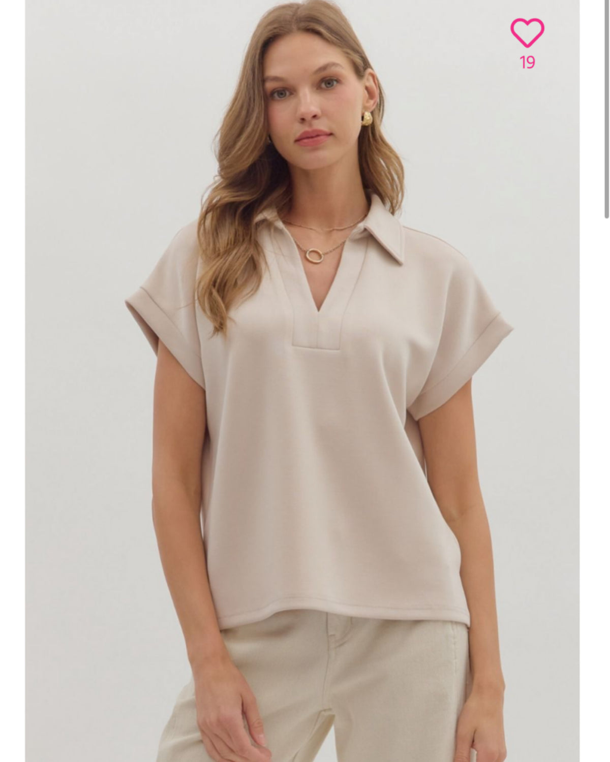 Essentially Basic Short Sleeve Top