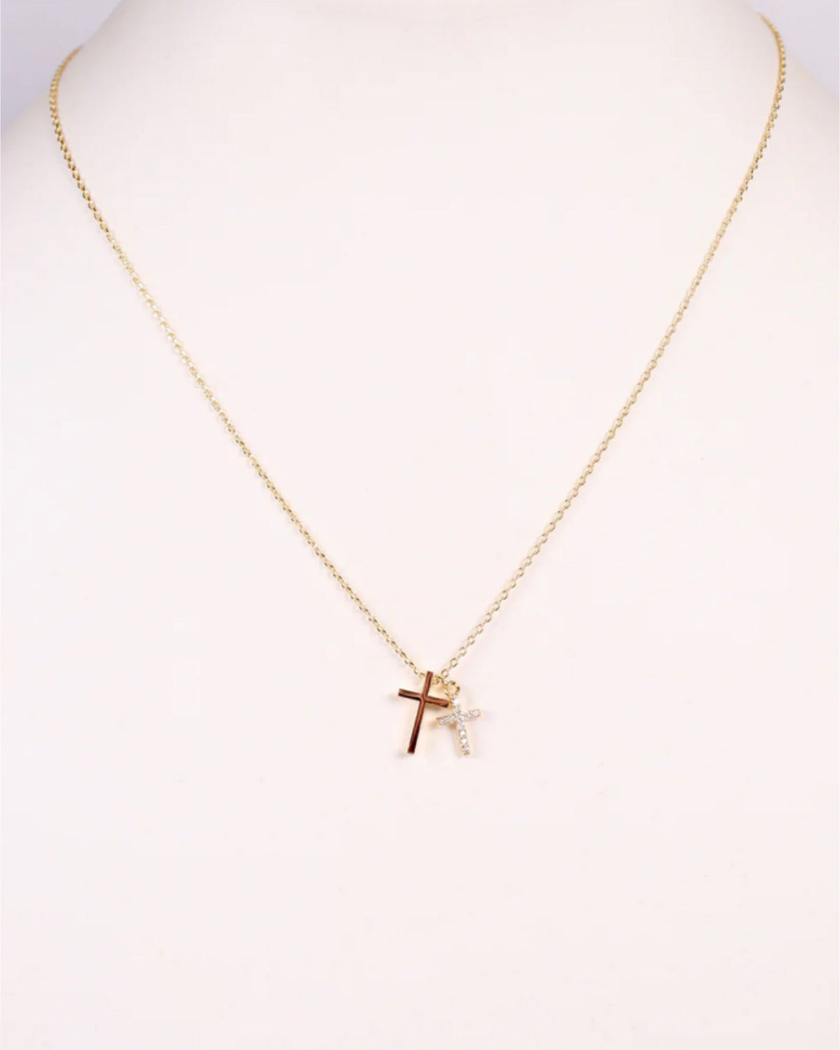 Francia Cross Necklace