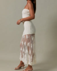 Painted You Pretty Dress in IVORY