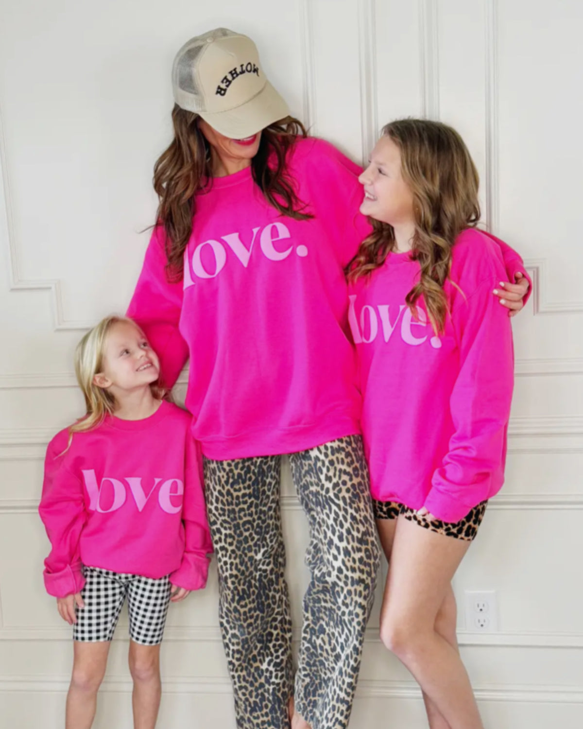 love. Puff Pink Sweatshirt