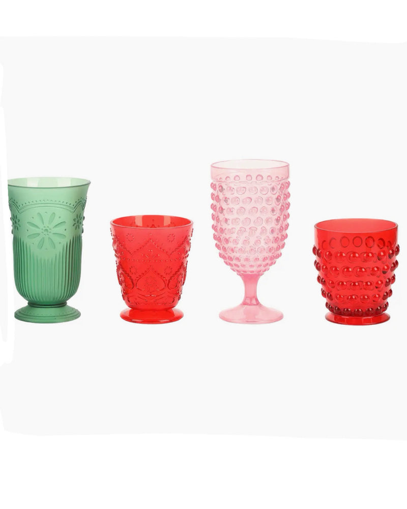 Holiday Vintage Cup Set