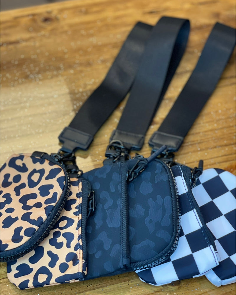 Double Pouch Wristlet