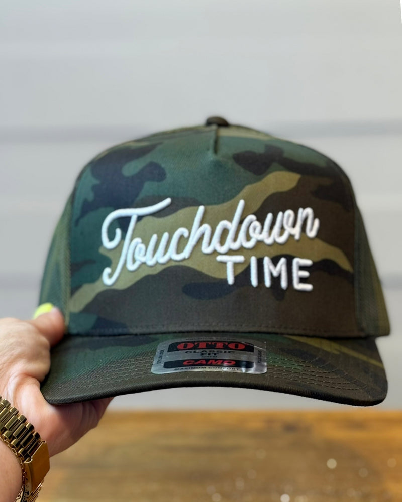 Touchdown TIME Camo Trucker Hat