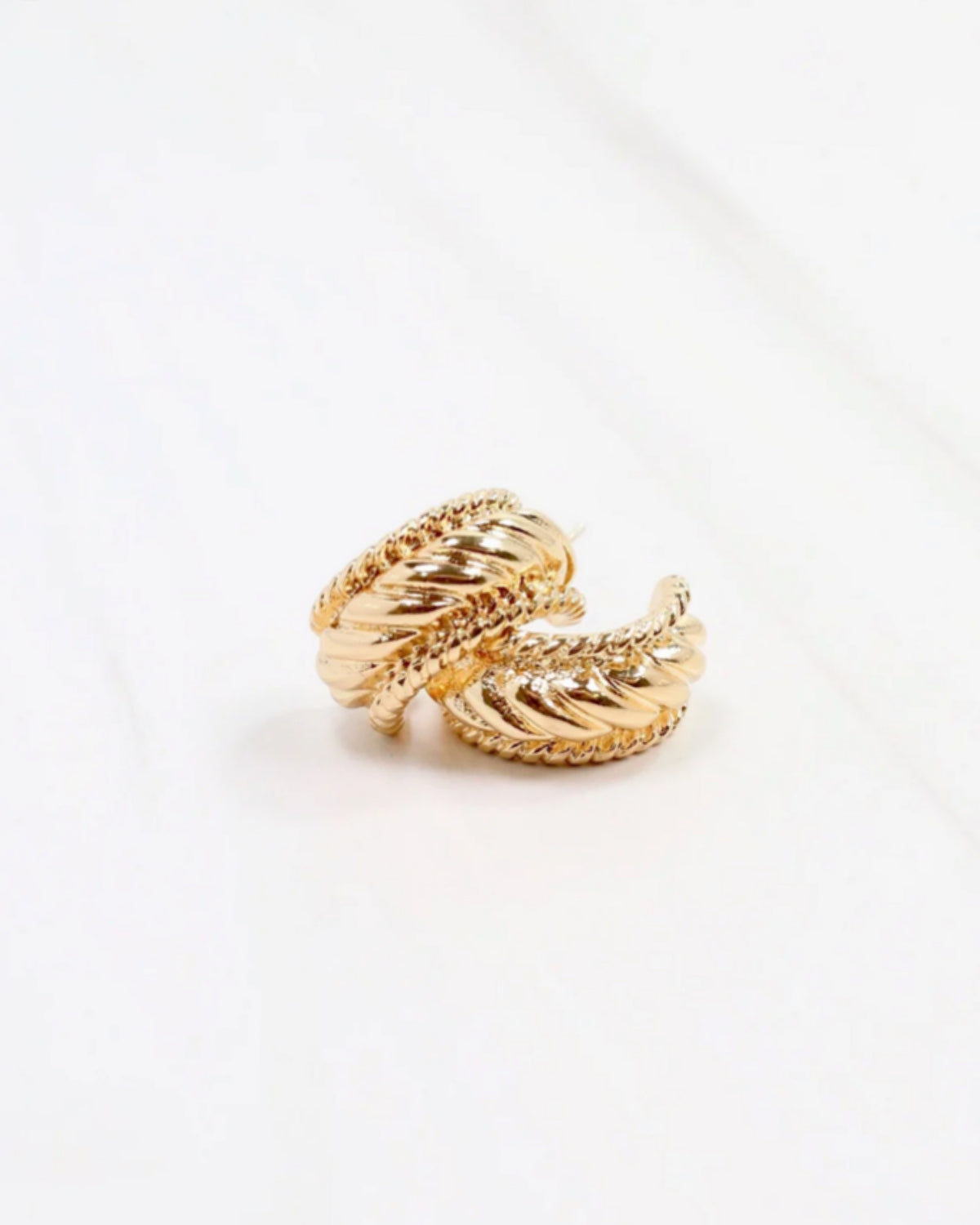 Tony Textured Hoop