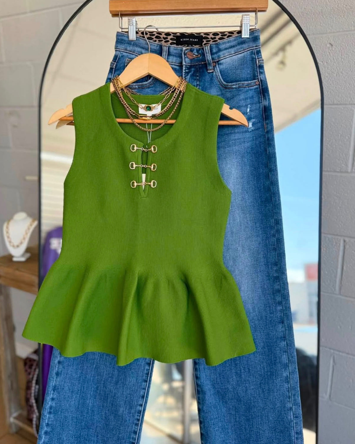 Peplum City Tank
