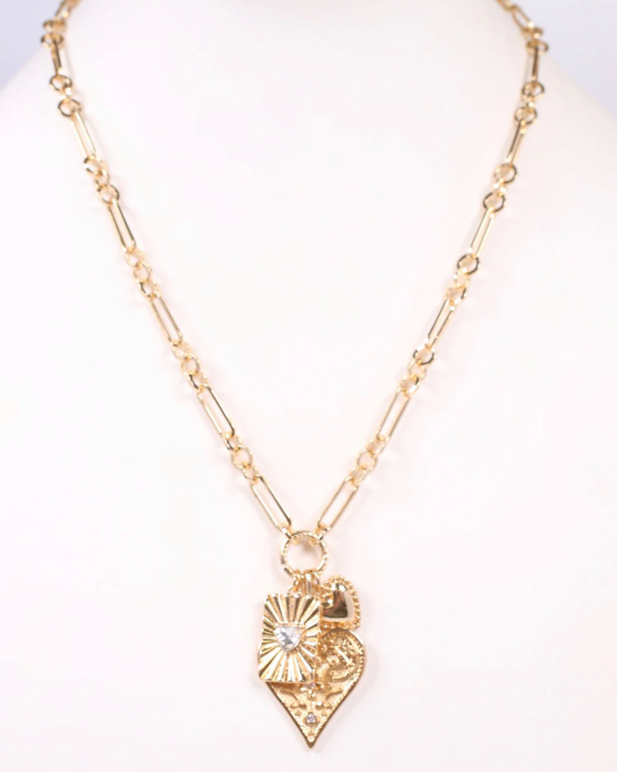 Rambeau Charm Heart Necklace