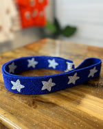 Blue & White Game Day Purse Strap