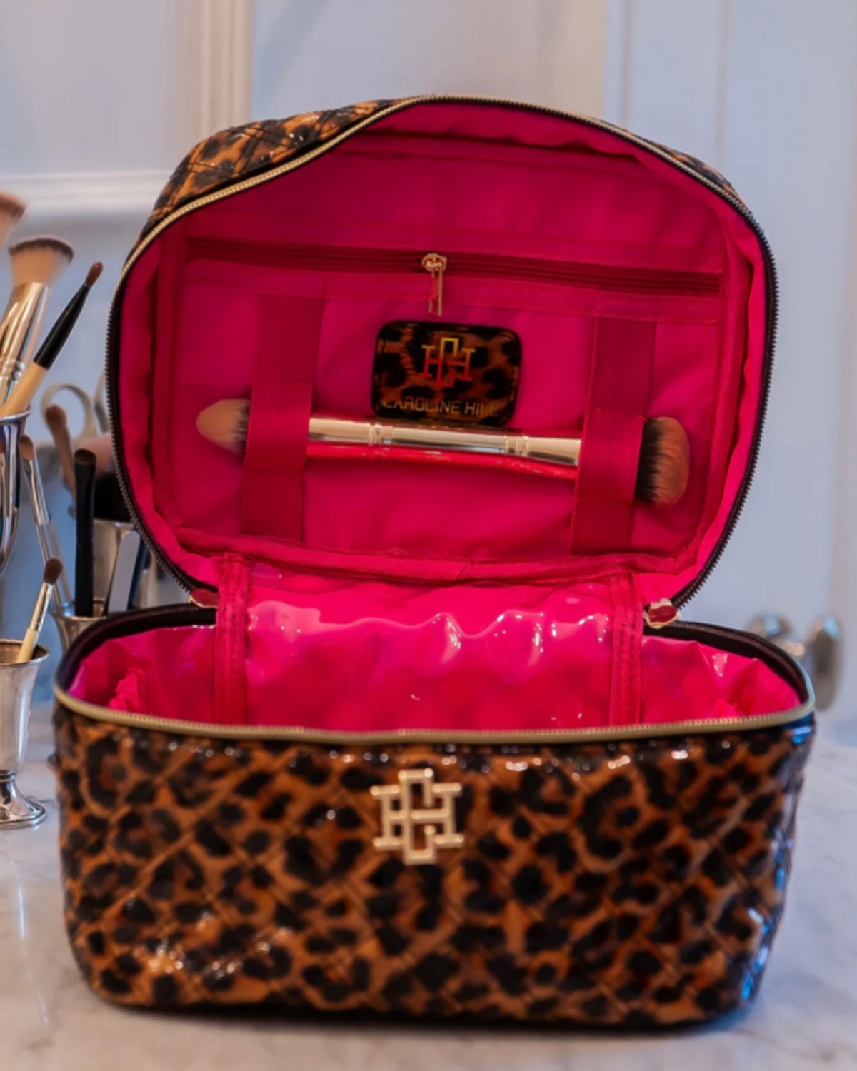 Hampton Train Case in LEOPARD