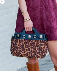 Savannah Handbag in Spotted Saddle