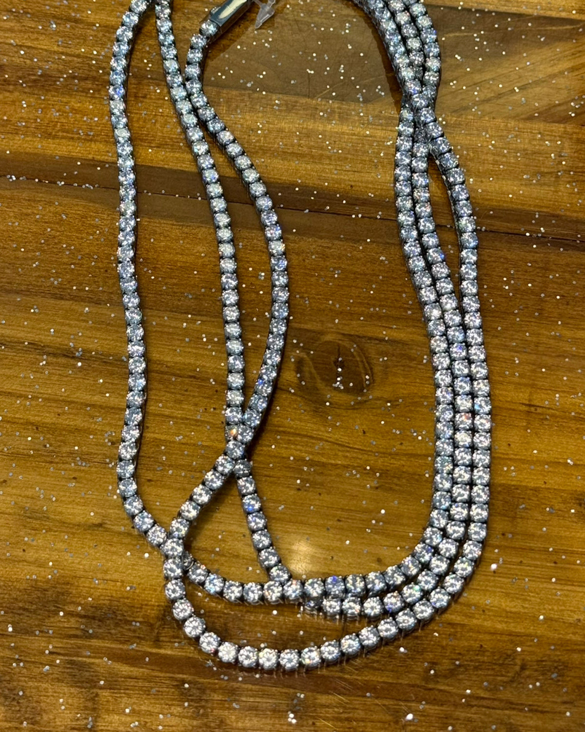 18' Luxe Tennis Necklace