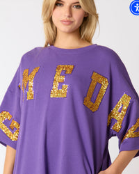 GAMEDAY Sequins Tee Dress