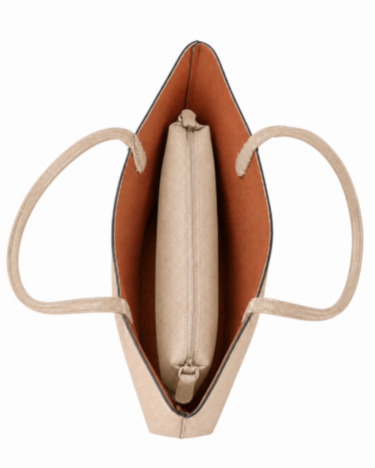 Brooke's Reversible Shoulder Bag in CHOCOLATE