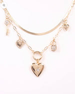 Jana Layered Charm Necklace