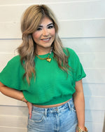 Sweet & Sassy Cropped Top