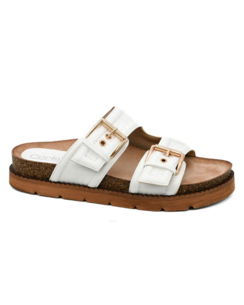 Conceited CORKY'S Slide in Gold