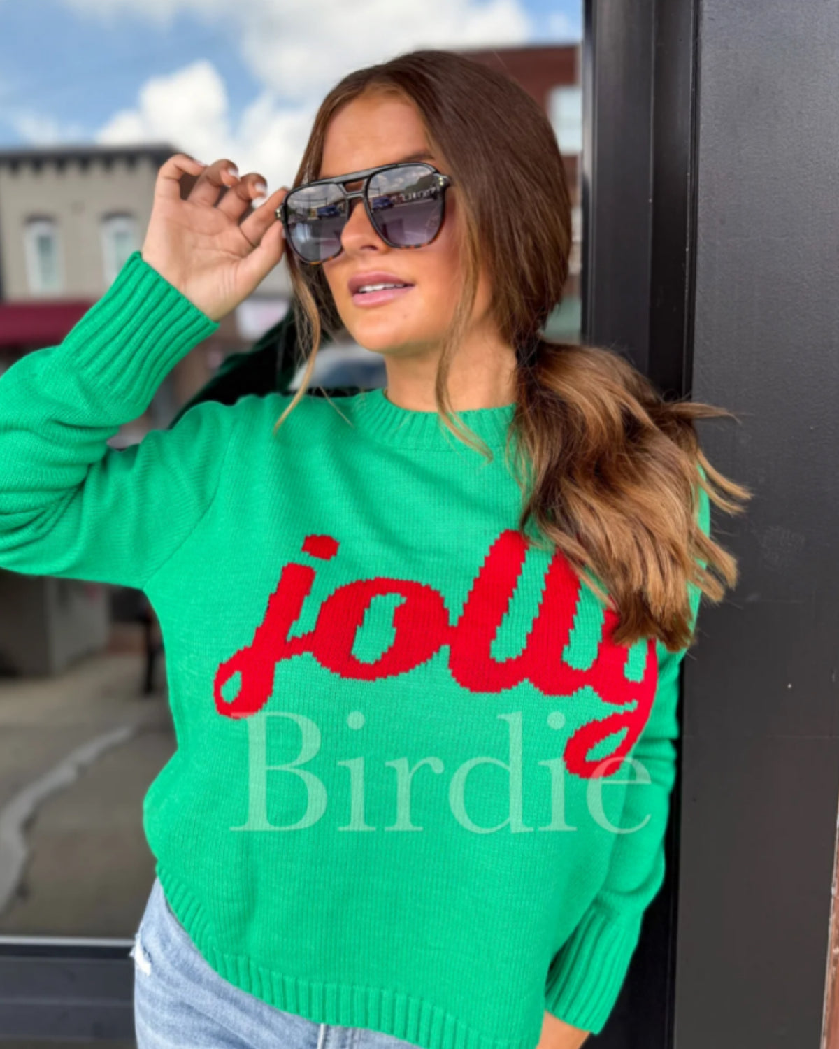 Jolly Green Sweater
