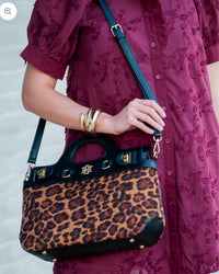 Savannah Handbag in Spotted Saddle
