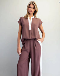 The Effortless Elegance Set in WILD BERRY