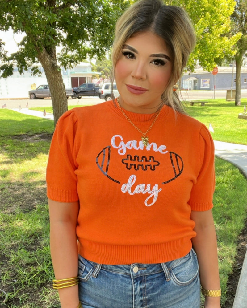 Game Day Puff Sleeve