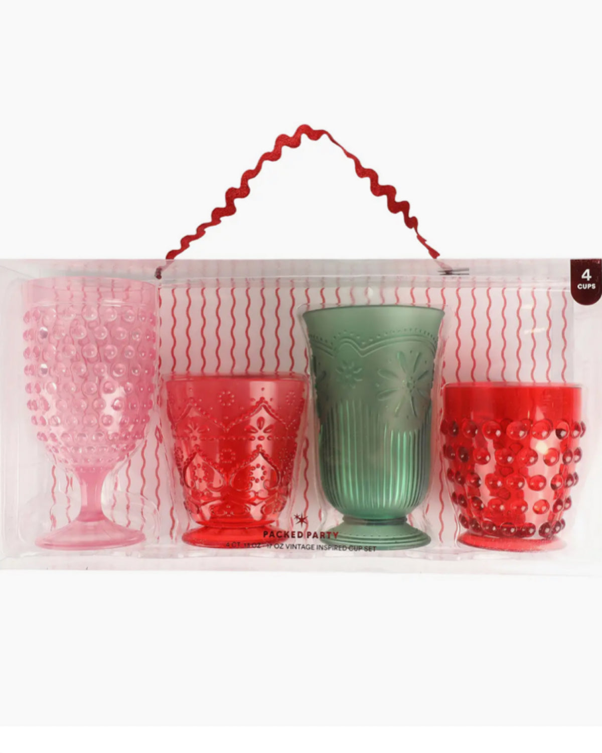 Holiday Vintage Cup Set
