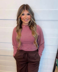 Sweet & Casual Stripe Top