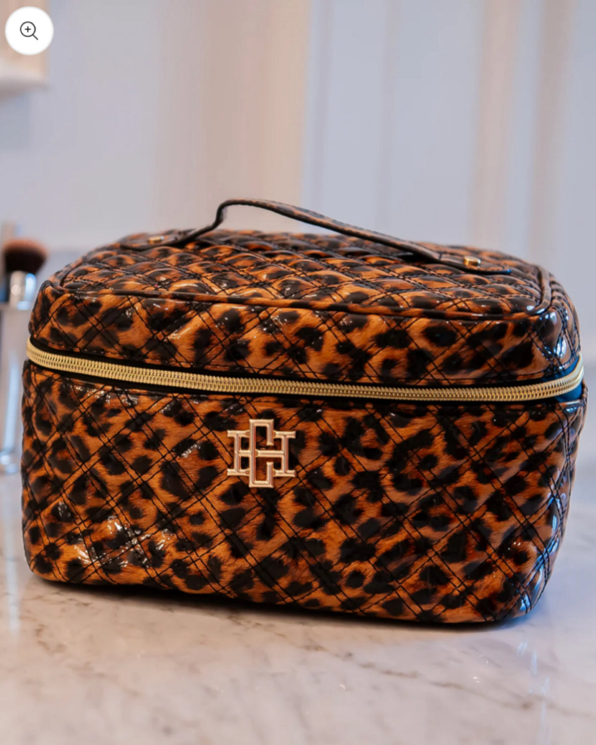 Hampton Train Case in LEOPARD