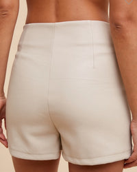 It’s a Date Night Faux Leather Skort
