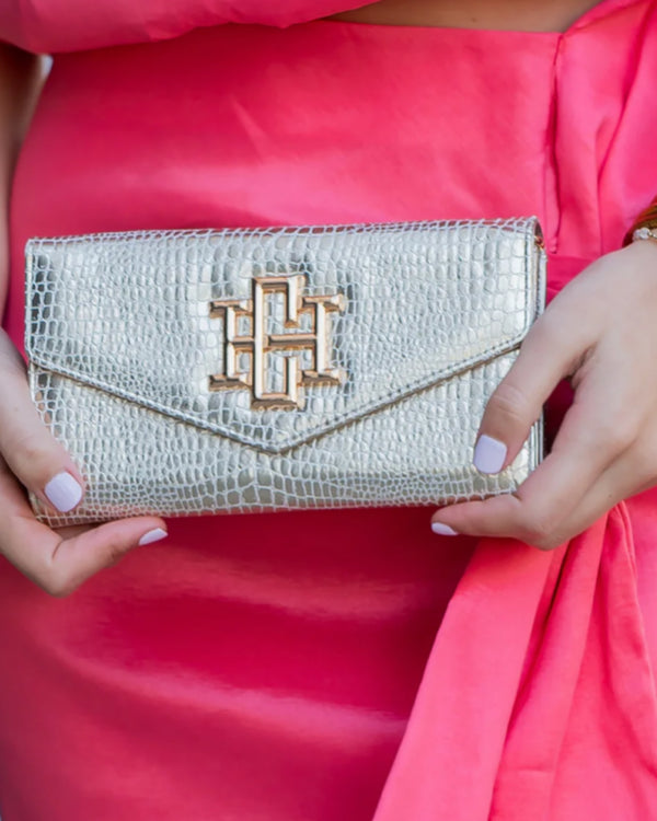 Carlington Clutch/Crossbody GOLD