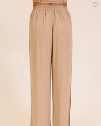 Desert Muse Contrast Wide-Leg Pants