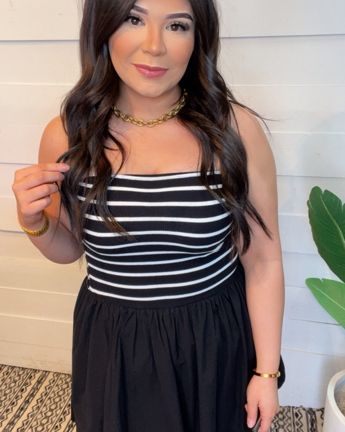 Downtown Darling Stripe Dress