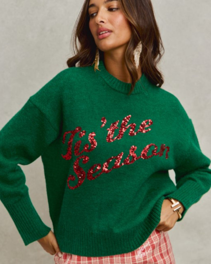 Tis' the SeasonSweater Top