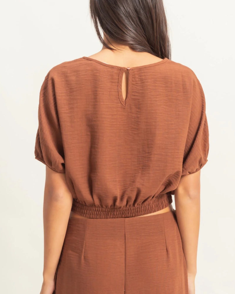 Sweet & Sassy Cropped Top