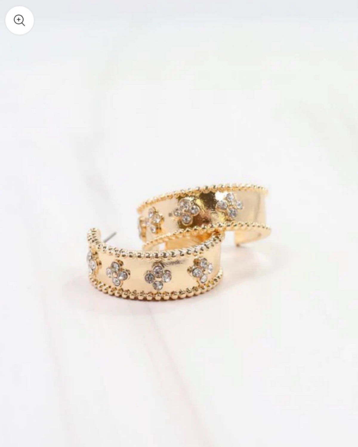 Izabela Cz Hoop Earring