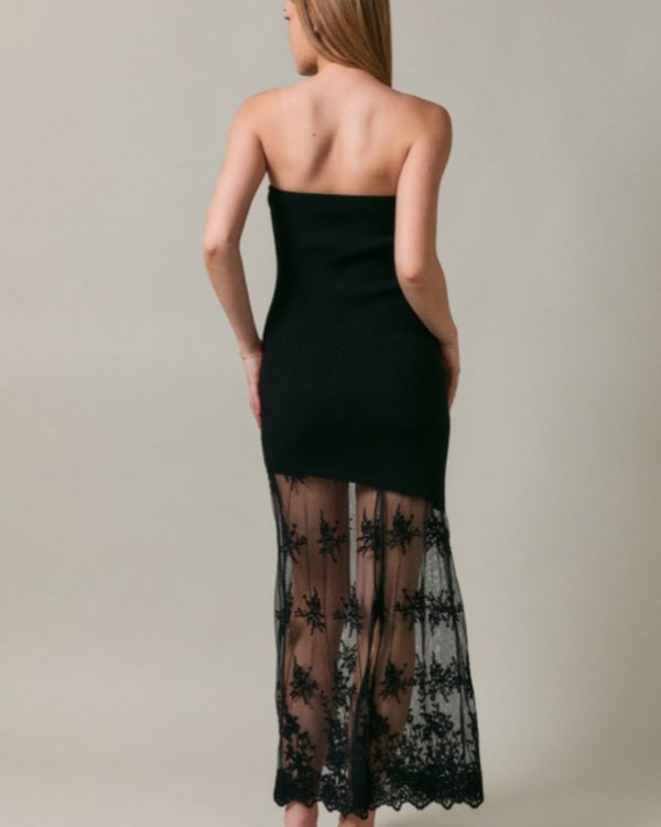 Painted You Pretty Dress in BLACK