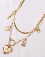 Jana Layered Charm Necklace