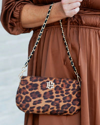 Livi Crossbody in Spotted Saddle