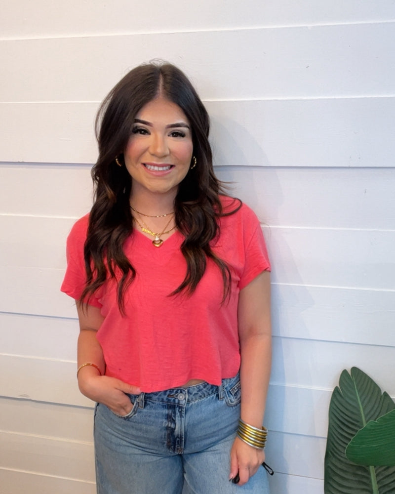 Watermelon Festival Cropped Tee