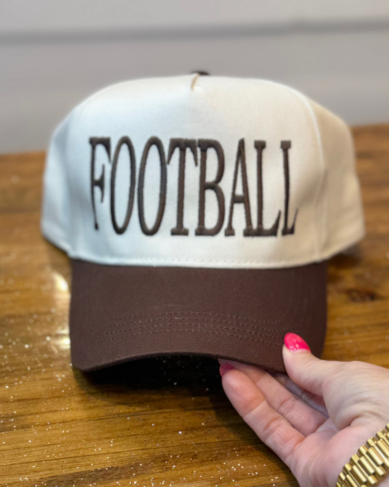 FOOTBALL Brown Hat