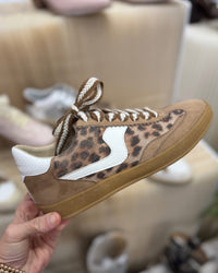 Destiny Coffee Leopard Sneaker