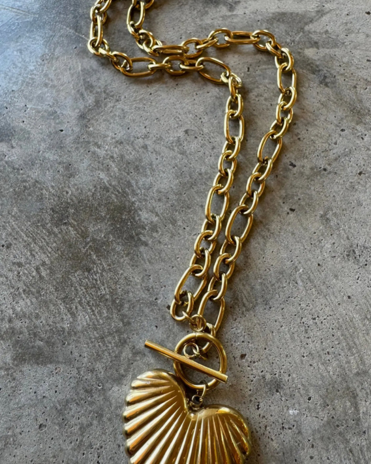 Shell HEART Necklace