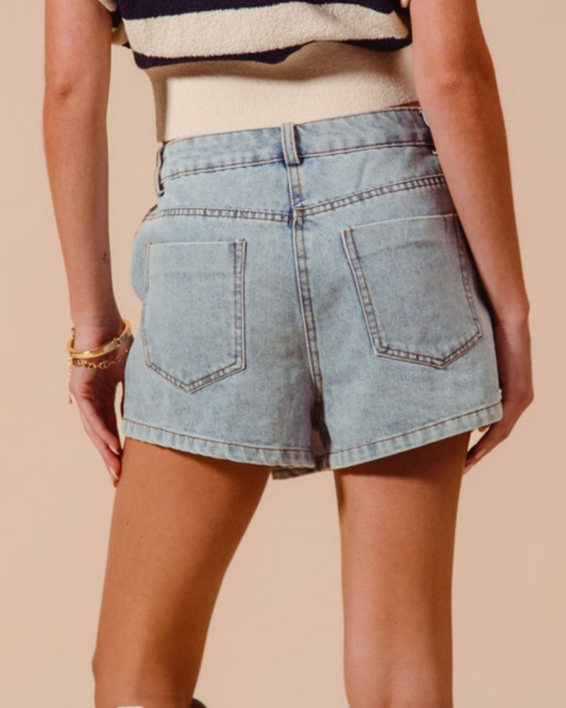 Lying to Myself Denim Skort
