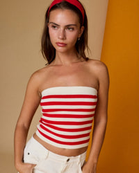 Summer Nights Stripped Tube Top
