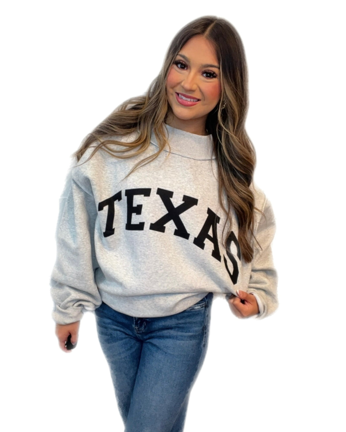 TEXAS oversized reversible Sweatshirt