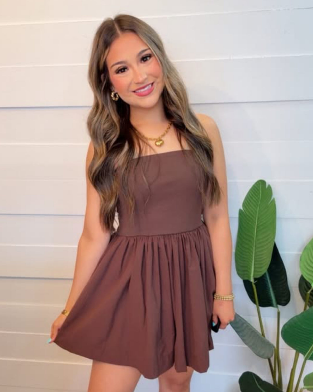 Downtown Darling CHOCOLATE Tube Dress