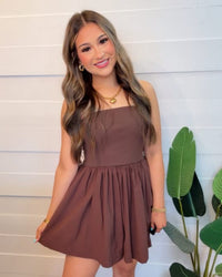 Downtown Darling CHOCOLATE Tube Dress