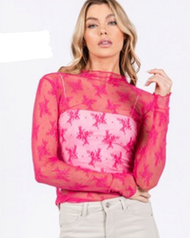 Cosmic Cowgirl Lace Top