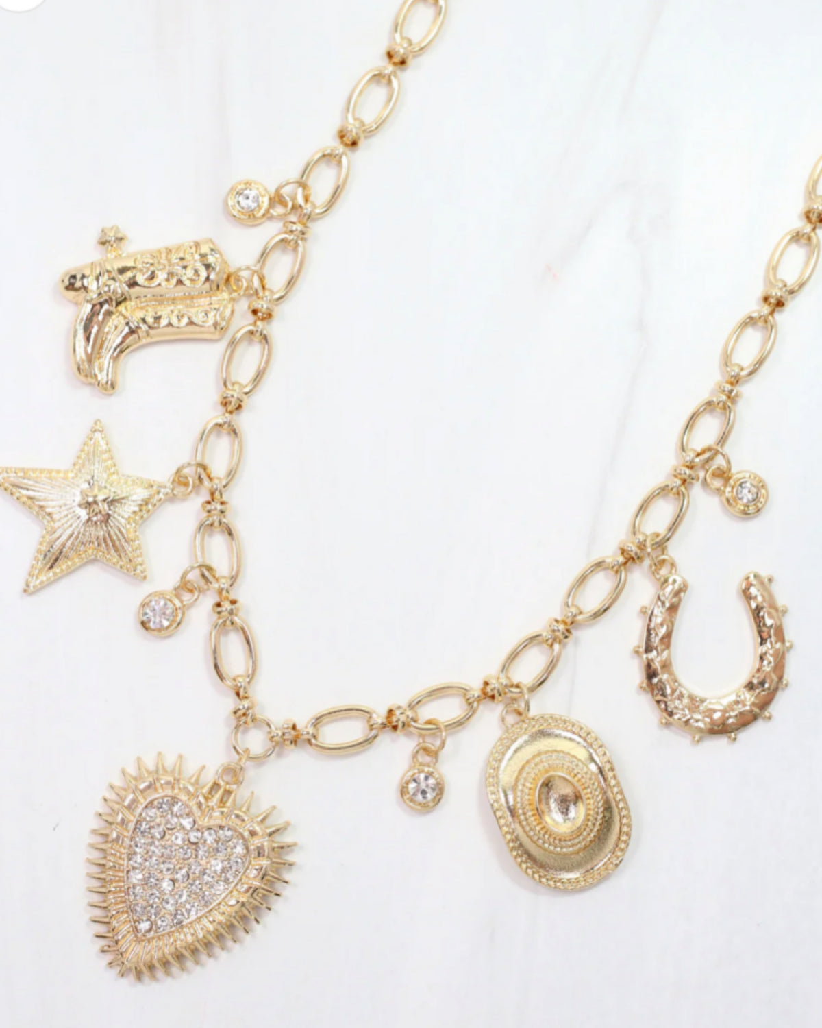 Boot Scoot Charm Necklace