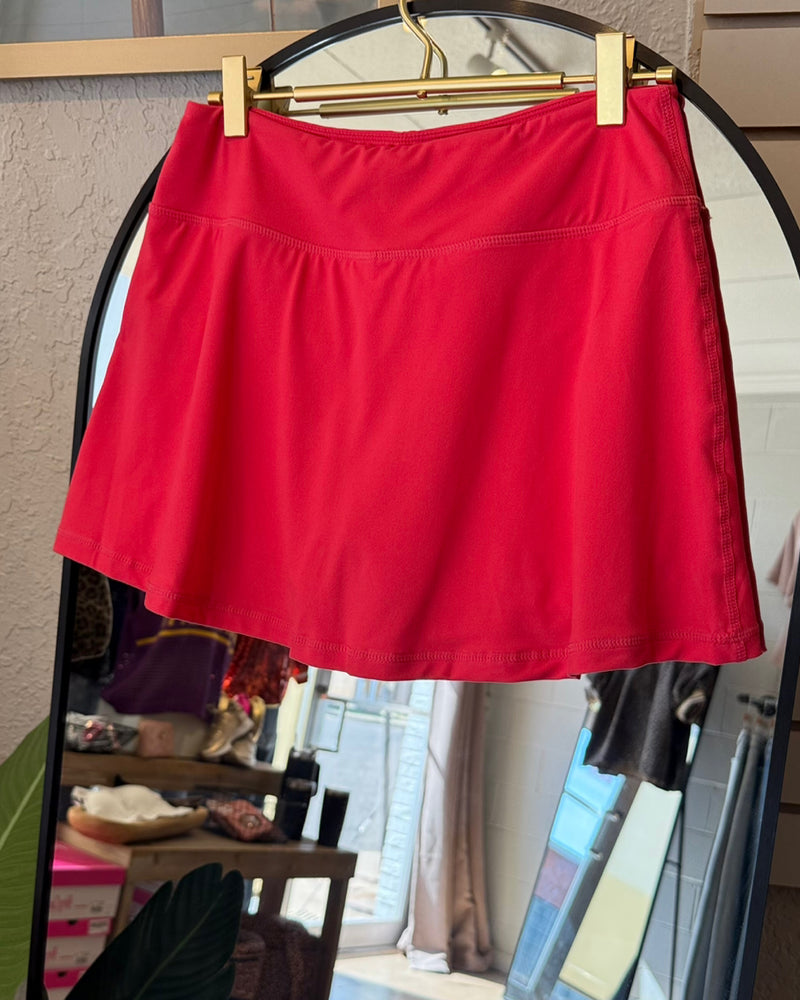 Short length Step into it Skort in Flamingo Pink