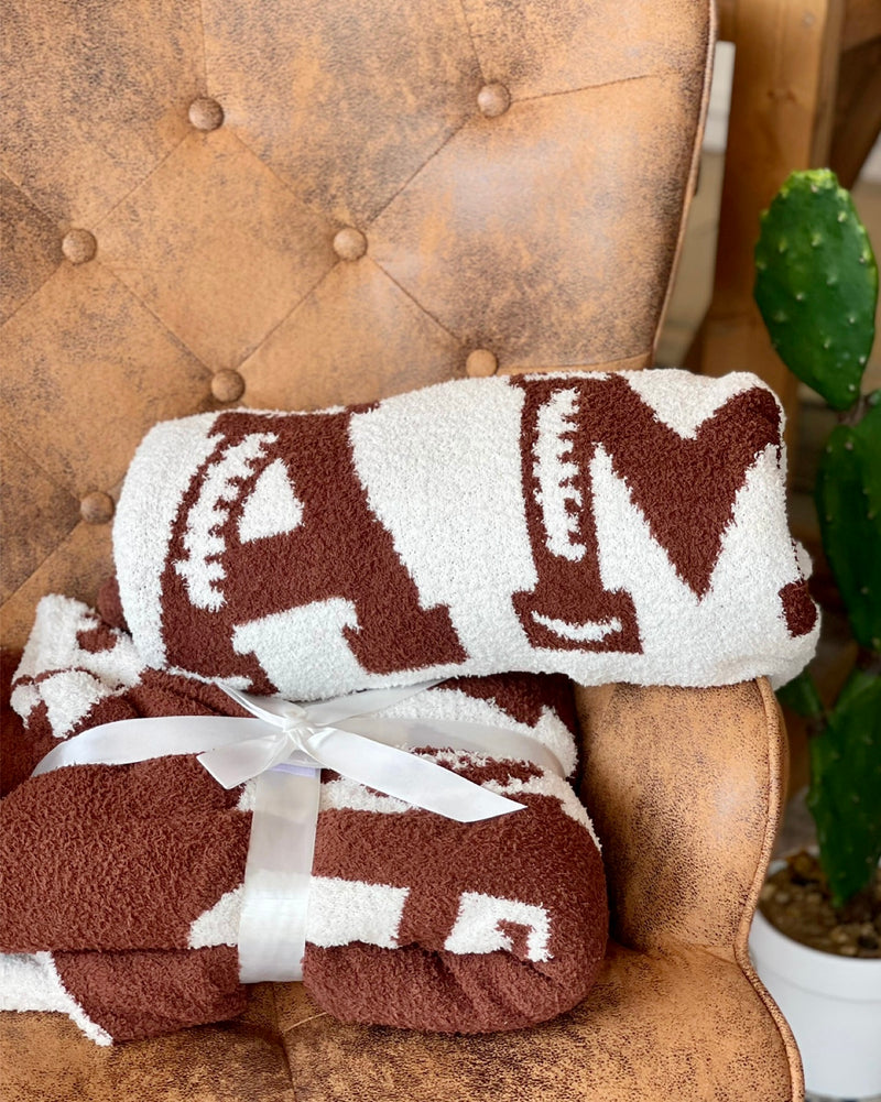 GAME DAY Lux Blanket/ Throw